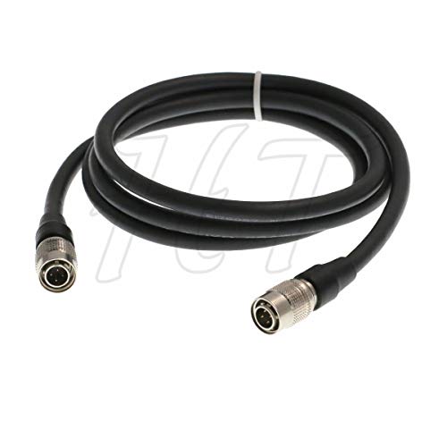 BDS Power Cable Male Hirose 4 Pin to Hirose 4 Pin for Sound Devices MixPre 688 Mixer Zoom F8 Recorder 1M