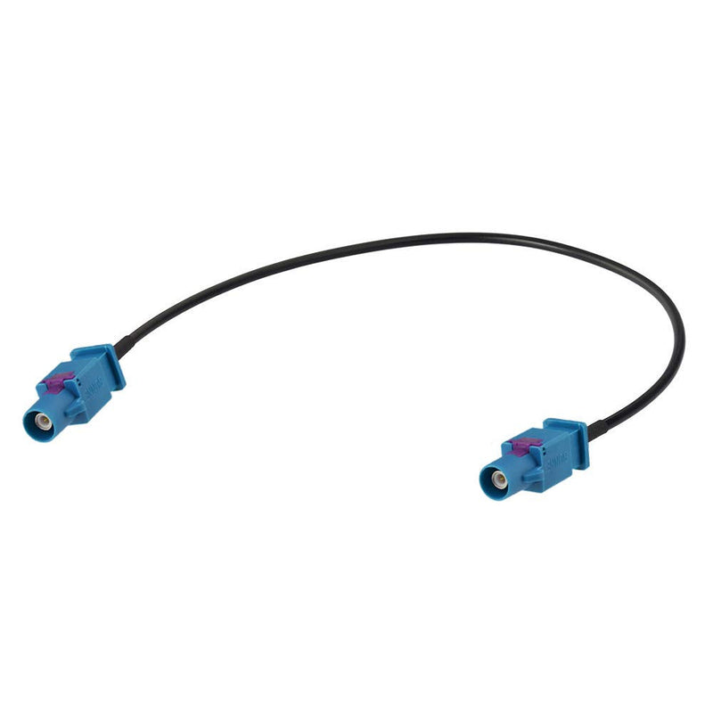 [AUSTRALIA] - Bingfu Fakra Z Male to Male Vehicle Car Antenna Adapter Cable 30cm 12 inch for Car Stereo Android Head Unit GPS Navigation FM AM Radio Sirius XM Satellite Radio 4G LTE TEL Telematics Bluetooth Module 1ft/30cm Fakra Z Male to Male Cable 
