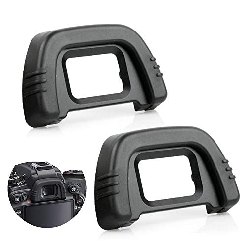 Eyecup,Sedremm Camera DK-21 Eyecup Replacement Eyepiece for Nikon D7000 D750 D610 D600 D300 D200 D100 D90 D80 D70 D70s Cameras Viewfinder, 2 Pack