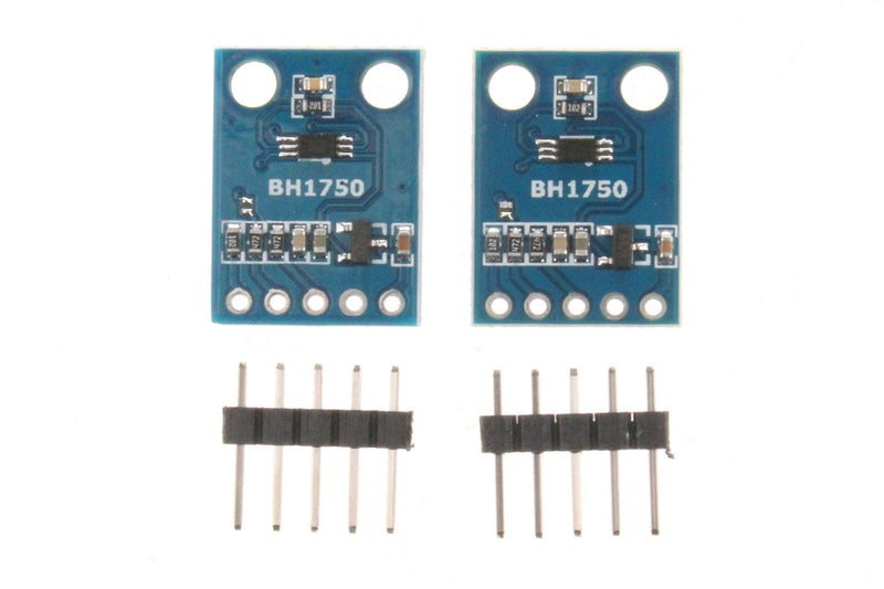NOYITO BH1750 Digital Light Intensity Sensor Module 3V-5V Power (Pack of 2)