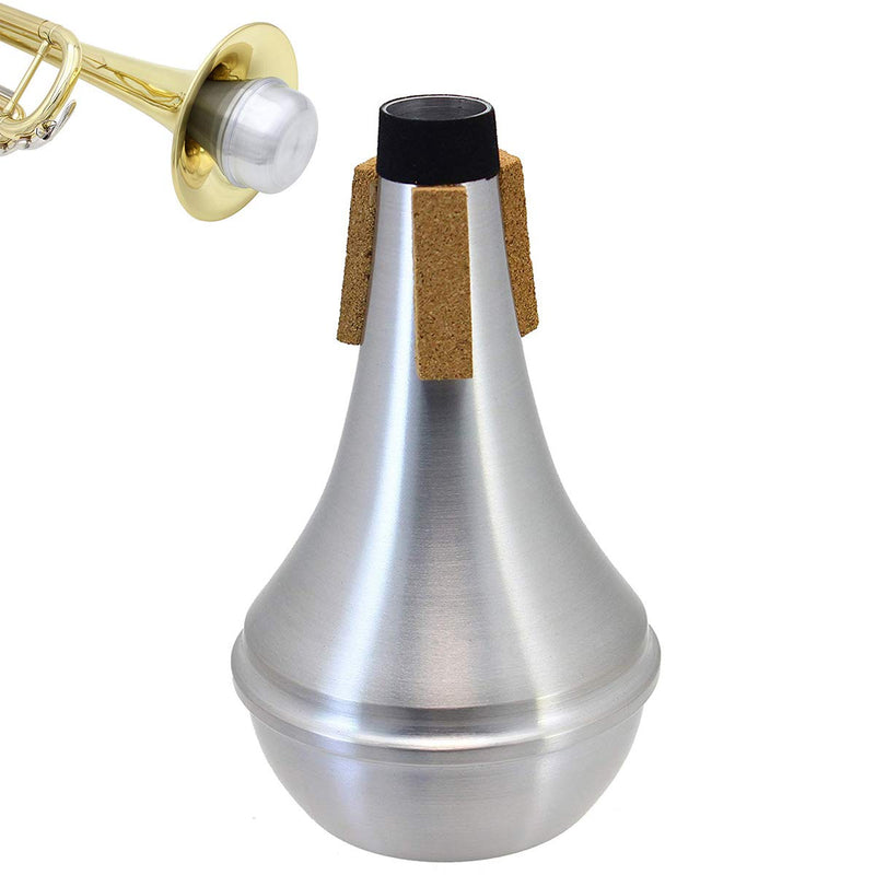 [AUSTRALIA] - Trumpet Straight Mute,HoFire Lightweight Aluminum Practice Trumpet Mute Silencer 