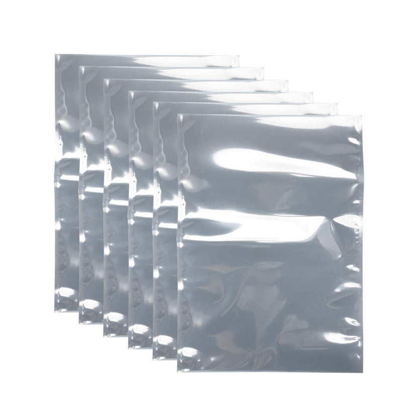 uxcell Antistatic Shield Shielding Bag, Flat Open Top Anti Static Bag for Electronic Devices, 10x14 inch(250x350mm), 10 PCS