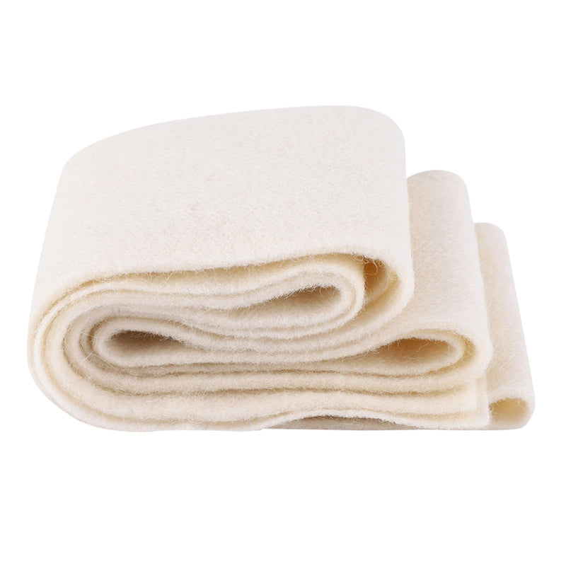 [AUSTRALIA] - Dilwe Piano Pedal Felt Beige Wool Musical Instruments Repair Parts Wear- Accessory, Piano Muffler Felt Piano Mute Rail Felt Strip Piano Weak Sound Felt for Piano Accessory 