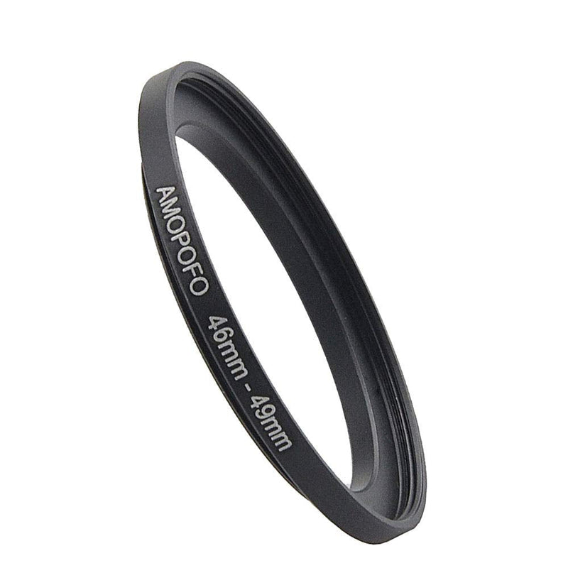 46 to 49mm /46mm to 49mm Step Up Ring Filter Adapter for 49mm UV,ND,CPL,Metal Step Up Ring