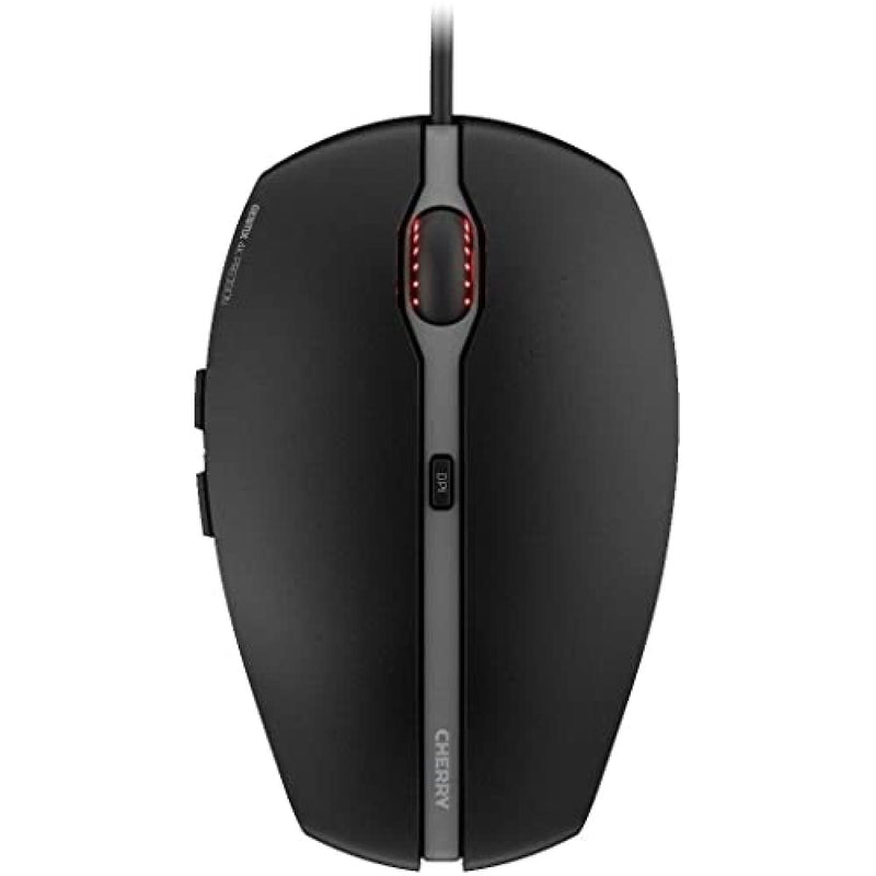 Cherry GENTIX 4K mice USB Optical 3600 DPI Ambidextrous, Black Single