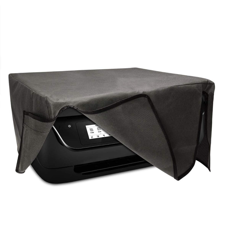 kwmobile Cover Compatible with HP OfficeJet 3831 - Dust Cover Printer Protector - Dark Grey