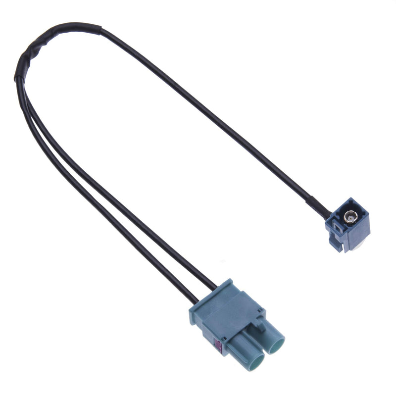 [AUSTRALIA] - Dual Fakra Car Radio Antenna Adapter by Keple, Double Fakra Plug Vehicle Aerial Stereo FM Navigation GPS Connector for Car Models 
