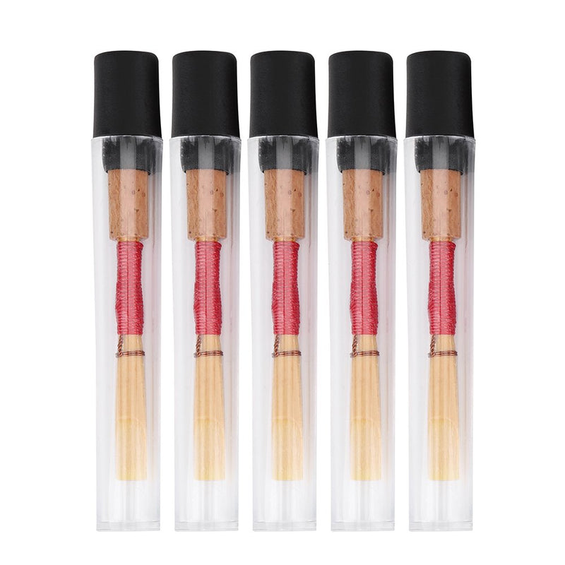 [AUSTRALIA] - Oboe Reeds for Beginners,5pcs Oboe Reeds Reed Medium Strength Instrument Accessories 