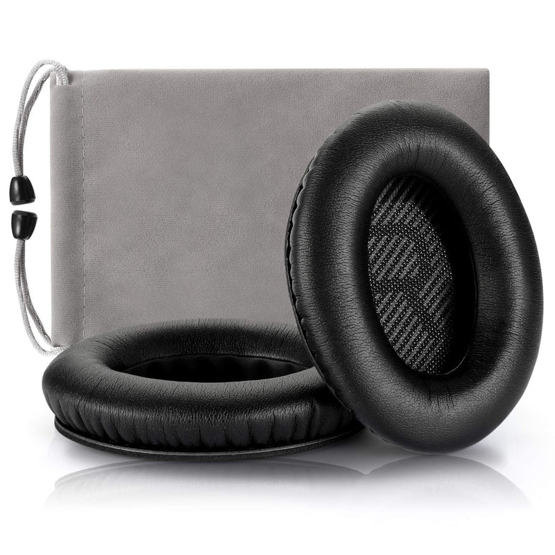 [AUSTRALIA] - Headphones Replacement Ear Pads,for Bose Quietcomfort QC15 QC25 QC35 35 ii (Black) Black 