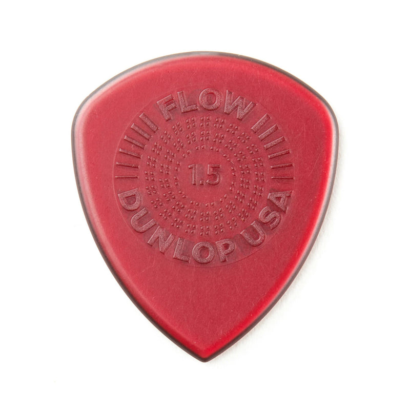 Dunlop 549P 1.5 Flow Standard Grip Pick 2 Pack (12) Bundle