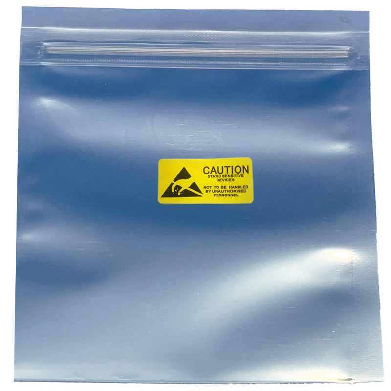 Daarcin 30pcs Large Anti Static Bags,Resealable ESD Bags 8.26x9.45in/21x24cm with Labels for Hard Drive SSD HDD and Electronic Device 30pcs 8.26x9.45in/21x24cm