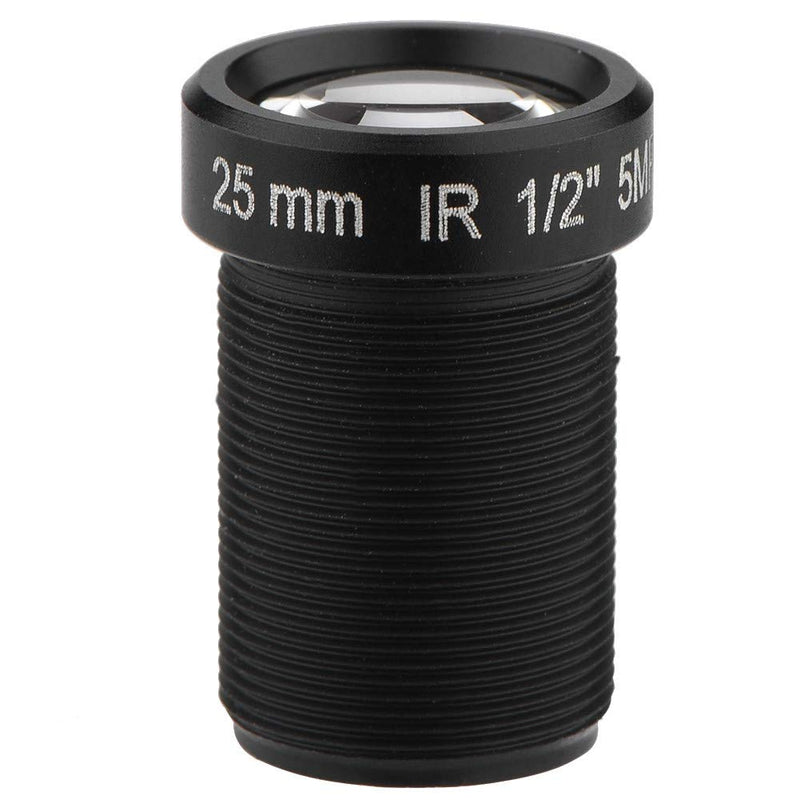 HD CCTV Camera Lens, 5 Million Pixels and 25mm Focal Length Have IR Night Vision Function Universal Compatibility Gives You a 24-Hour Default