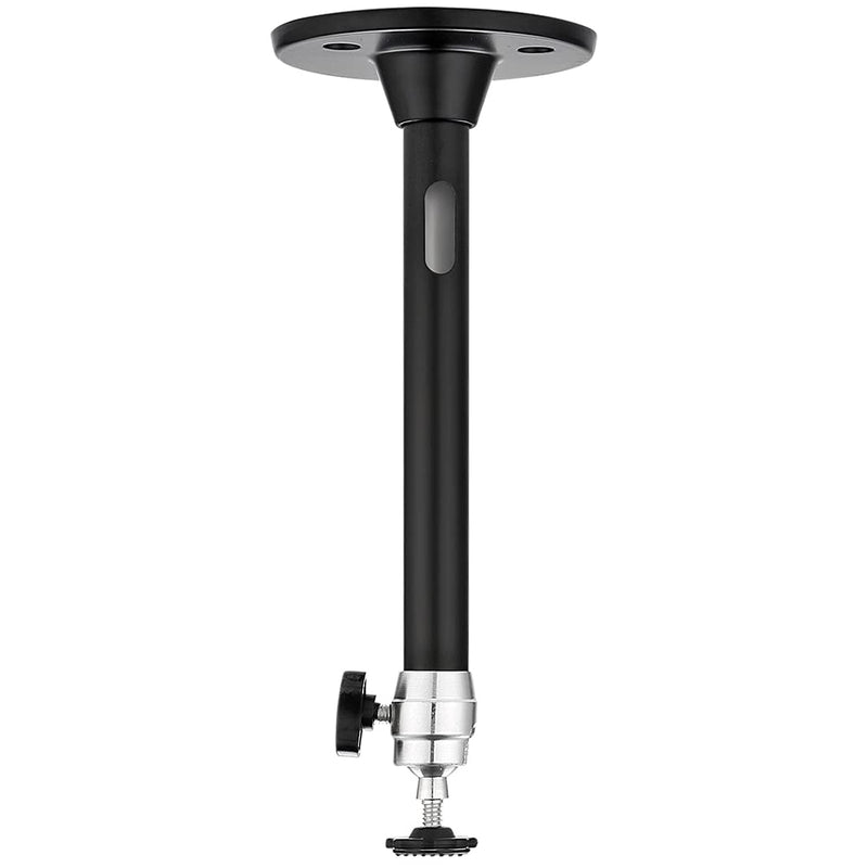 Ivosmart Mini Projector Ceiling Mount Stand 5KG Loading Capacity Wall Mounting Bracket for Mini Projector Camera (Black)