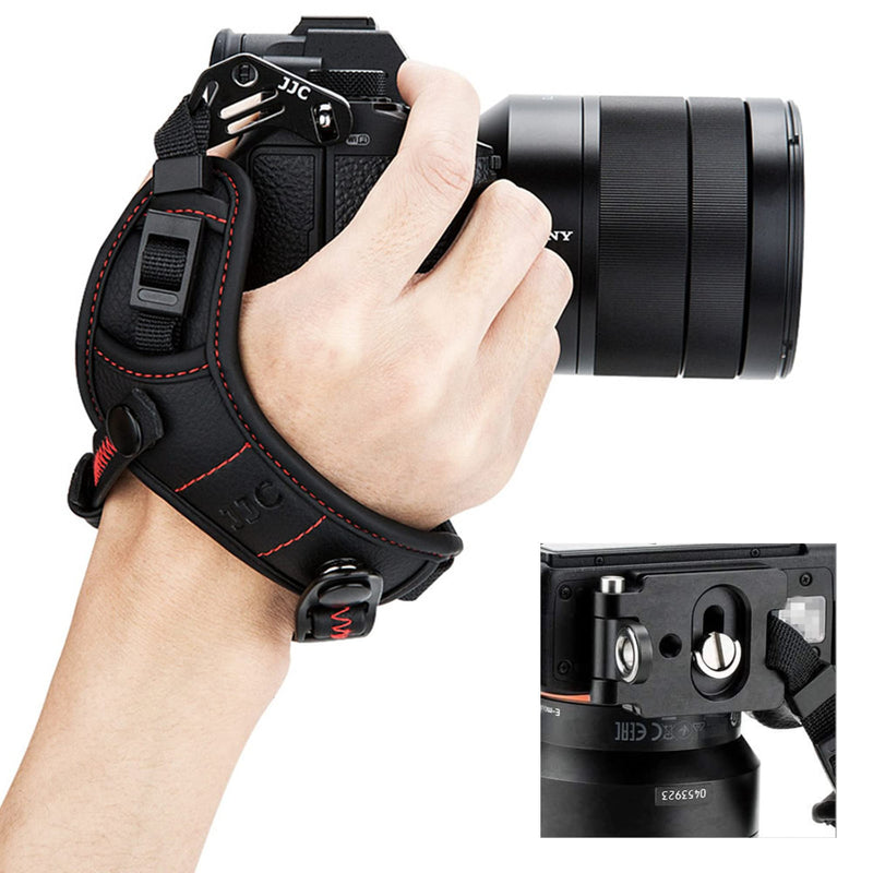 [AUSTRALIA] - Mirrorless Camera Hand Grip Strap for Sony A7CII A7RV A7IV A9III A6700 A6600 A6500 A6400 A6300 A6100 A6000 ZV-E1 A7SIII A7RIV A7 III II A7SII A7R A7S A9II Fuji X-S20 X-T30II XS10 X-T5 X-T4 GFX100S 50R 