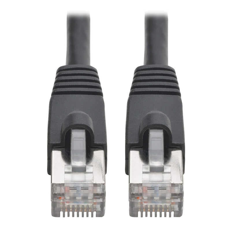Tripp Lite Cat6a 10G Ethernet Cable, Snagless Molded STP Network Patch Cable (RJ45 M/M), Black, 35 Feet / 10.6 Meters, Manufacturer's Warranty (N262-035-BK)