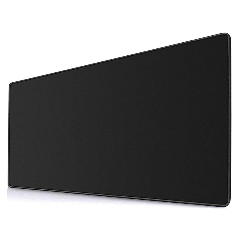 YEBMoo Extra Large Gaming Mouse Pads/Extended Protective Office Desk Mouse Mat Non-Slip Professional Precision Tracking Surface (23.6" x 11.8") for PC Computer Laptop(60x30 Black001) 60x30 Black001
