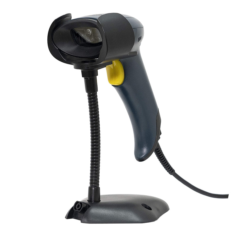[AUSTRALIA] - TEEMI QR Barcode Scanner with Handsfree AutoSensing Stand Handheld Automatic USB Wired 1D 2D Bar Codes Reader Global Shutter Scan Rectangle Datamatrix OCR IMB Driver's License Codes Scanner + Stand 