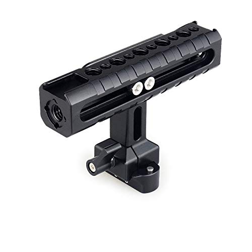 Quick Release Camera NATO Top Handle with Cold Shoe Mounts Handle with Rail