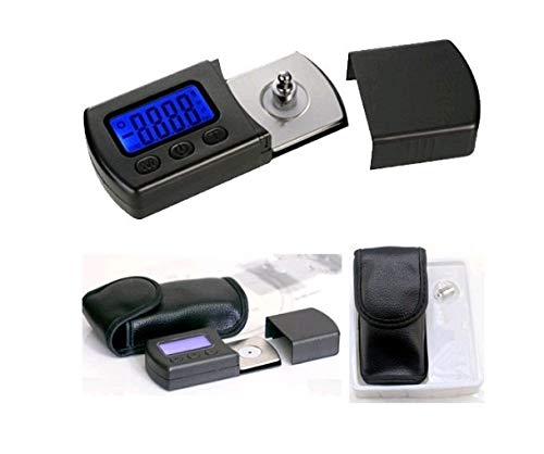 [AUSTRALIA] - Professional New Version Lp O Recordlevel Turntable Stylus Tracking Force Gauge 0.01G/5.00G Blue Lcd Backlight For Tonearm Phono Cartridgejet Black Scale For Stylus Electronic Weight Scales For Ph 