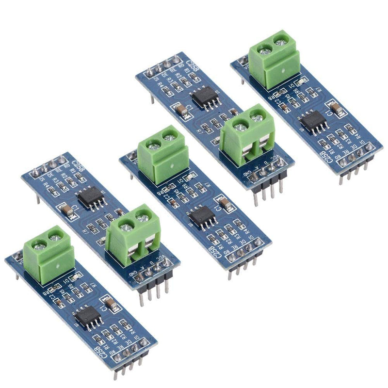 5pcs RS-485 Converter Module TTL to RS-485 Adapter for Raspberry pi