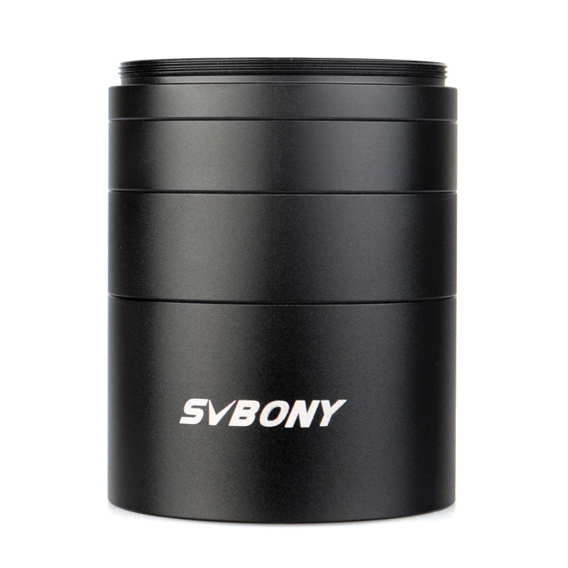 SVBONY SV119 Extension Tube Kit for Cameras and eyepieces 5mm 10mm 15mm 30mm M48x0.75 on Both Sides for Solving Spacing Problems in Astrophotography