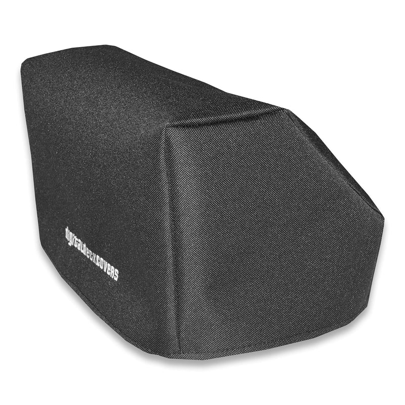 DigitalDeckCovers Dust Cover for Epson FastFoto FF-680W / DS-530 / DS-770 / DS-870 / DS-970 / ES-400W / ES-500W Scanner Protector [Antistatic, Water Resistant, Heavy Duty Fabric, Black]