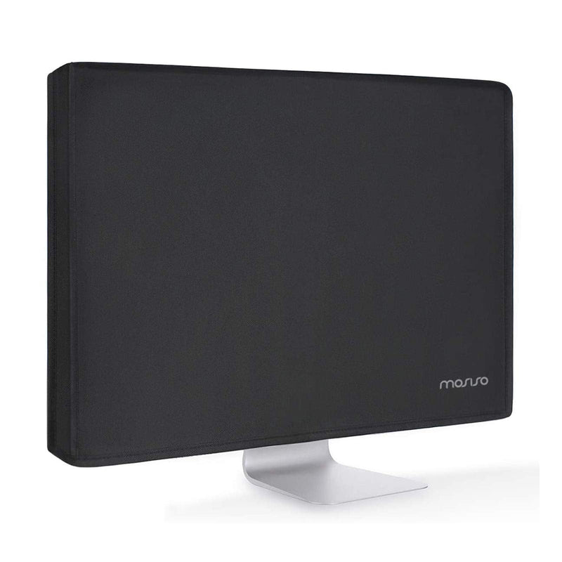 MOSISO Monitor Dust Cover 22, 23, 24, 25 inch Anti-Static Dustproof LCD/LED/HD Panel Case Computer Screen Protective Sleeve Compatible with iMac 24 inch, 22-25 inch PC, Desktop and TV, Black