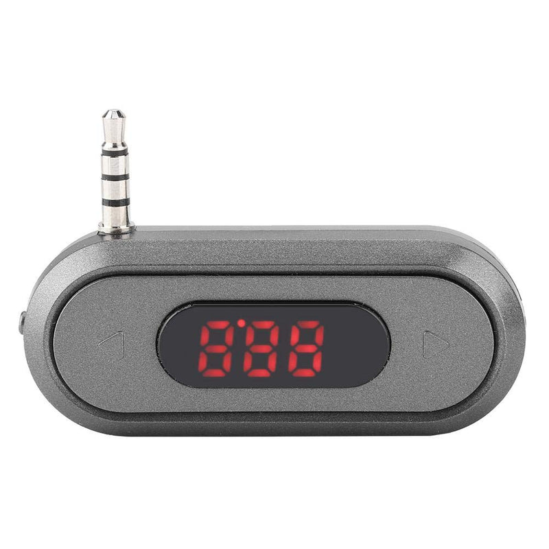 [AUSTRALIA] - ASHATA 3.5MM Audio Head Mobile Phone/Pad/MP3/MP4/MP5/Tablet FM Transmitter Built in 300mAh Battery Car Radio Transmitter 