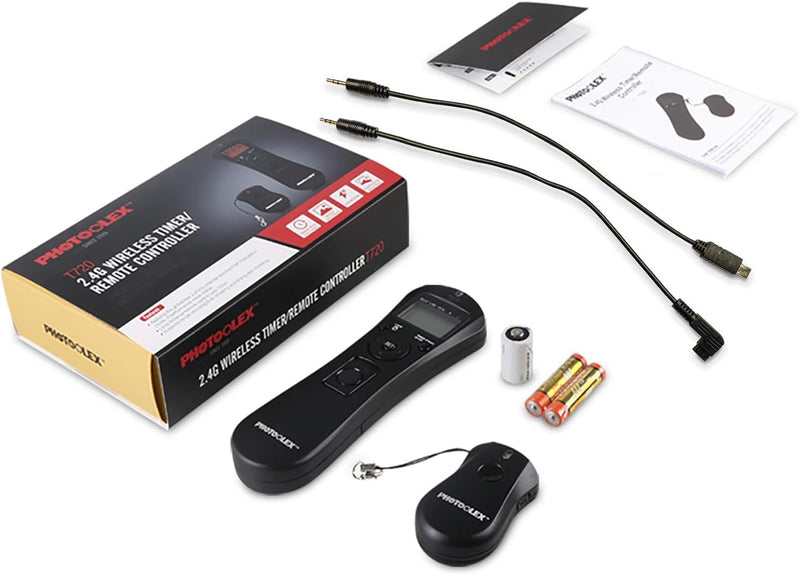 [AUSTRALIA] - Sony Intervalometer Wired Remote Controller LCD Timer Shutter Release for Sony A6000 A5100 A5000 A6500 A6400 A6300 A7 A7 II A7 III A7R A7R II A7R III A7S A7S II A9 RX100 VI V VA IV III RX10 IV etc Wired Shutter Release 