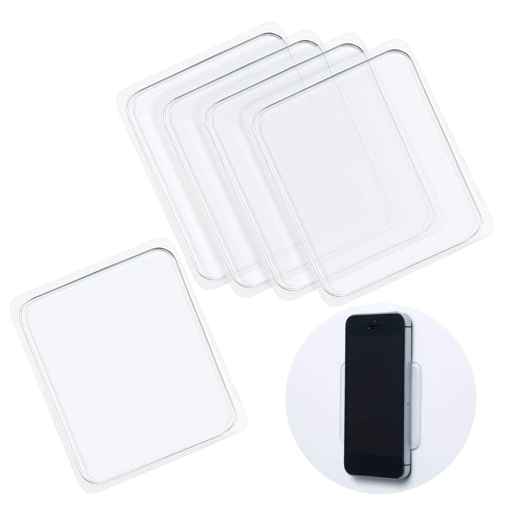 15 Pieces Sticky Gel Pads Silicone Sticky Pads Sticky Gripping Pads Anti-Slip Pads for Car Cell-Phone Office