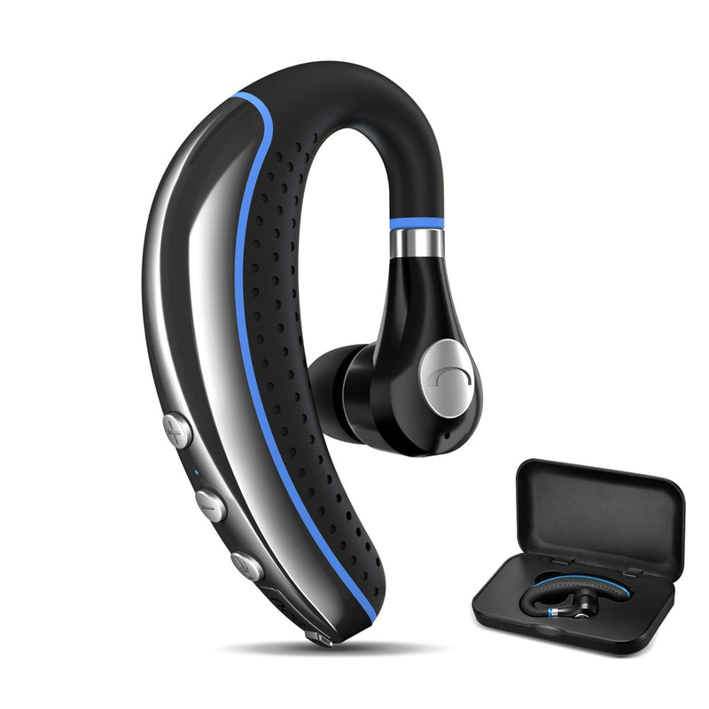 [AUSTRALIA] - Bluetooth Headset, Wireless Earpiece V5.0 Bluetooth Earpiece Ultralight Hands Free for Business/Office/Driving/Sporting 