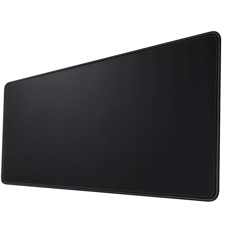 HIHUHEN Gaming Mouse Mat/Mouse Pad 23.6x11.8x0.12Inch | XXL Mouse pad | Table mat/Large Size | Improved Precision and Speed | Rubber Base for Stable Grip on Smooth Surfaces Non-Slip (60x30Black004) 60x30Black004