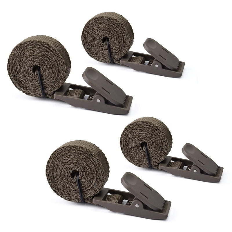 Wildlife Trail Camera Mounting Straps, Nylon Fiber Straps, Deer Camera Tree Belts Kit for Hunting Game Cameras Accessory Dark Olive 4pcs