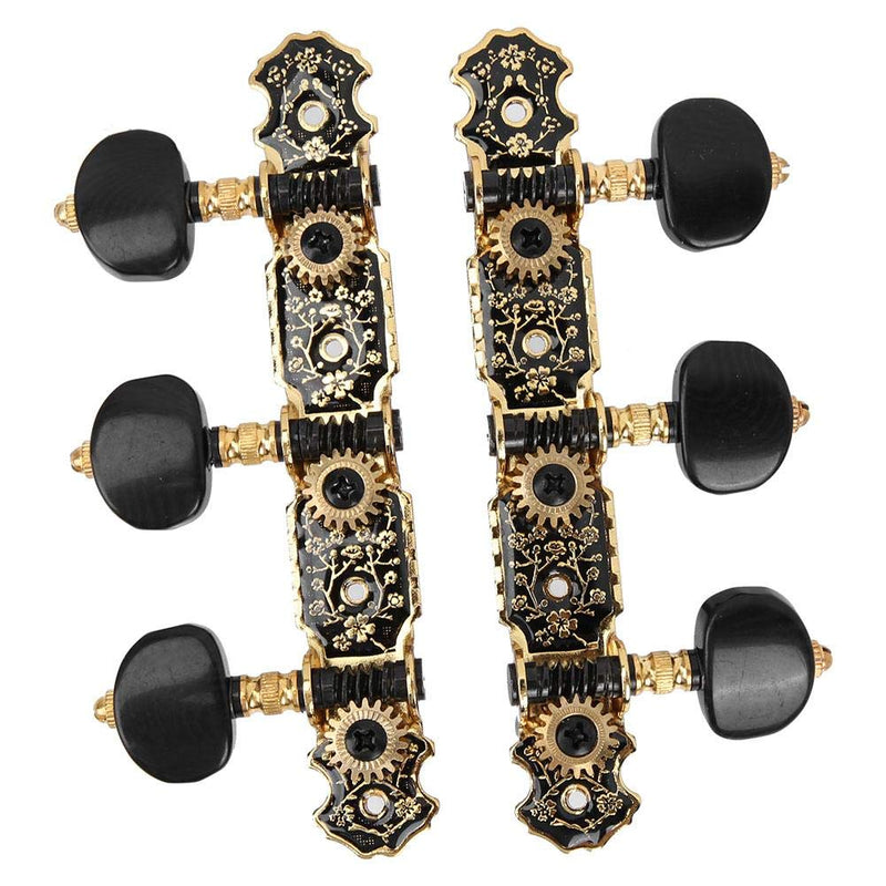 Tuning Pegs, Acoustic Guitar Pegs 1:18 Tuners Tuning Keys Pegs Machine Heads 3L3R Guitar Parts Wooden guitar accessories