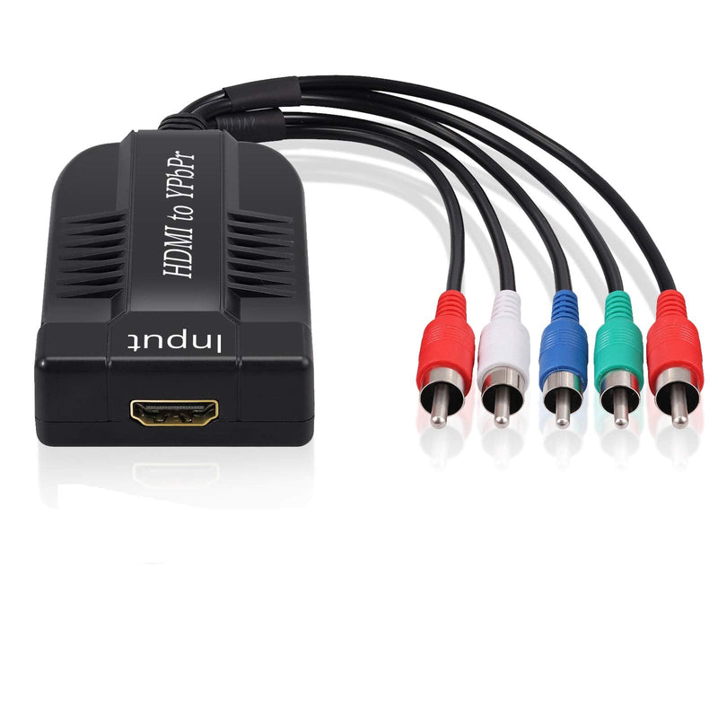 [AUSTRALIA] - eSynic HDMI to YPbPr Converter HDMI to Component Converter HDMI to RCA RGB YPbPr Male Scaler Support 720P/1080P for TVBOX VHS VCR DVD Recorders HDMI to RGB Adapter(Not Component to HDMI Converter) 