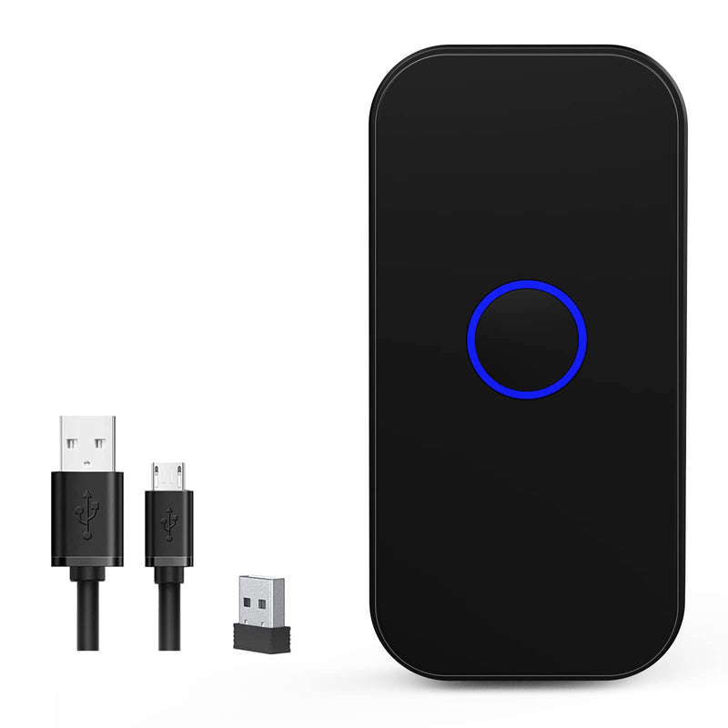 [AUSTRALIA] - Bluetooth 2D Wireless Barcode Scanner,Symcode 3-in-1 USB Wired & 2.4G Wireless & Bluetooth 4.1 1D QR Image Bar Code Reader Scanner 2D QR Bluetooth Scanner 