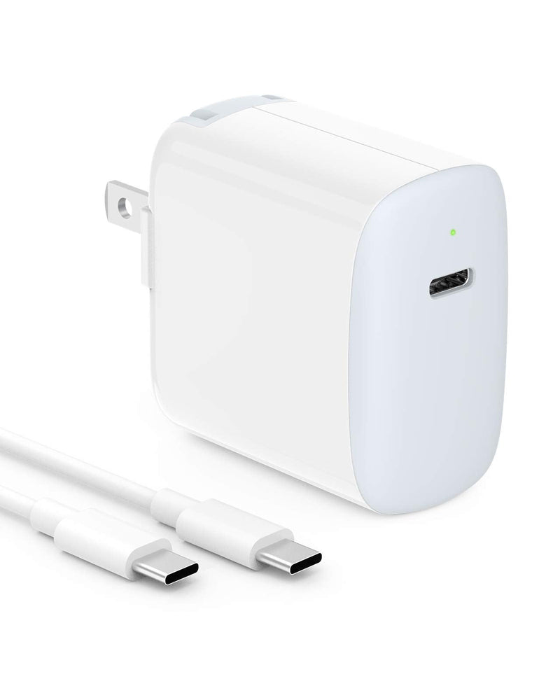 [AUSTRALIA] - 30W USB C Charger for iPad Pro 12.9, 11 inch 2023 2022 2021 2020 2019 2018, iPad Air 5 4, Mini 6, iPad 10, MacBook Air, iPhone 15 Pro Max Plus, Google Pixel 7 Pro, Vision Pro, 6.6ft USB-C Cable 