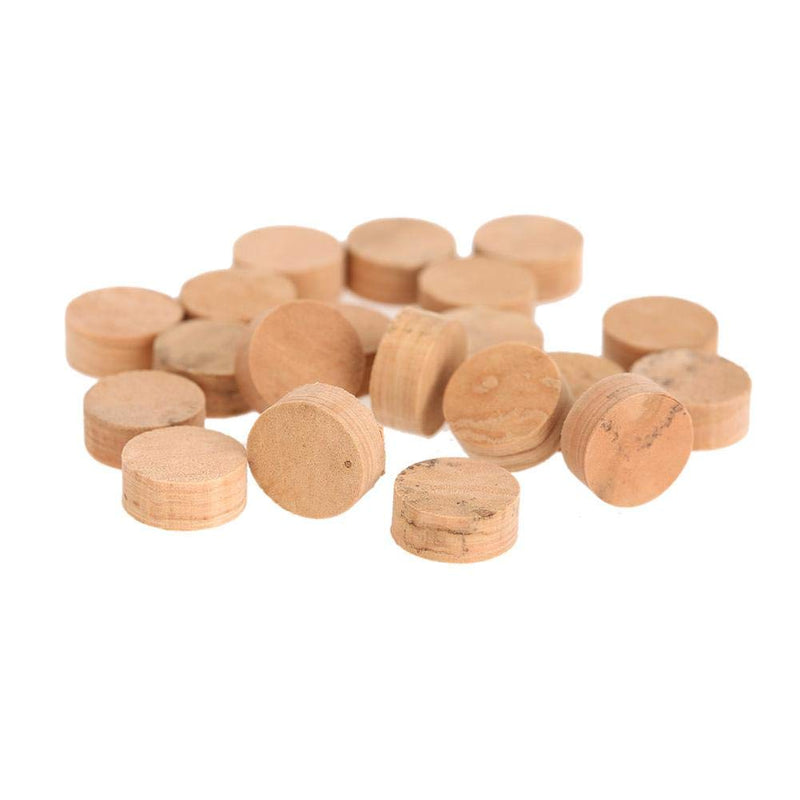 20Pcs 9.5mm Trumpet Cork Pads Trombone Repairing Cork Pads Trumpet Spit Valve Musical Instrument Accessories