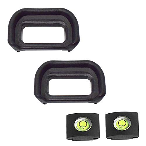 ULBTER Eyepiece Eyecup Viewfinder for Sony Alpha A6600 A6500 A6400 [2 Pack] Eyecup for A6500 A6400 A6600