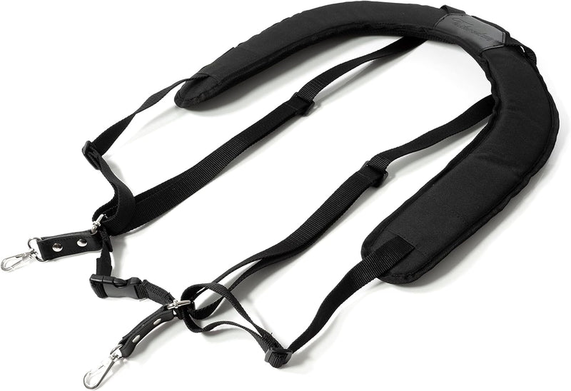 [AUSTRALIA] - Djembe Shoulder Strap Non-slip Design African Hand Drum Percussion Belt (Black) Black 