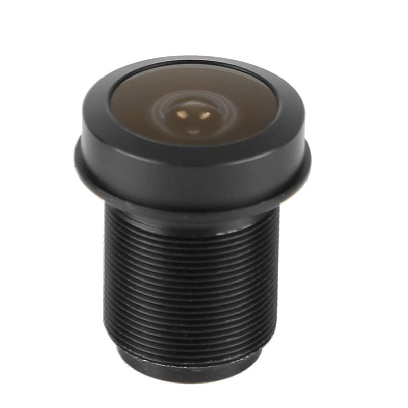 Standard Thread Interface 180°Fisheye Lens, 1.44mm 1/2.5 Wide Angle 5MP HD Lens for CCTV Surveillance Camera