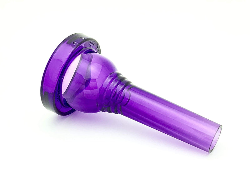 [AUSTRALIA] - KELLY-51D - Large-shank Trombone/Euphonium Lexan-Mouthpiece - Crystal-Purple 