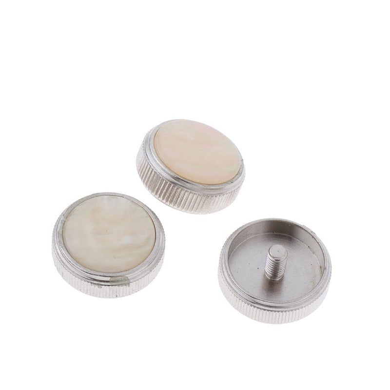 Pack Of Three Euphonium Brass Wind Musical Instrumental Parts Valve Buttons