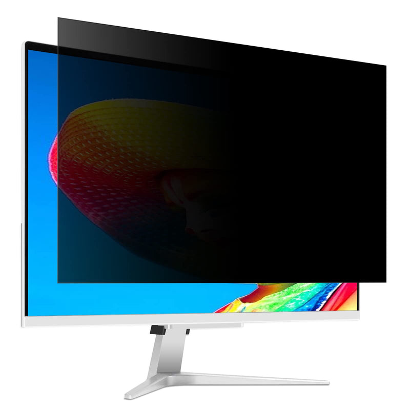 PYS Monitor Privacy Screen 27 inch -for Widescreen Computer Monitor[16:9 Aspect Ratio], Anti-Spy/Anti Blue/Anti-Scratch Protector Film for Data confidentiality - (WxH:598mm x 377mm) Black