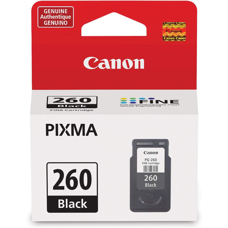 Canon PG-260 Black Ink Cartridge, Compatible to TR7020, TS6420, and TS5320 1 Count (Pack of 1)