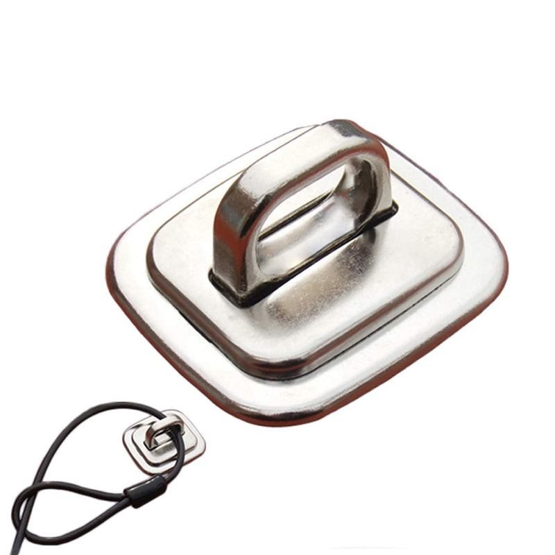 Security Anchor Base Plate for Keyed or Combination Cable Locks,Desk Mount Anchor Accessory for Cable Locks 1 pack