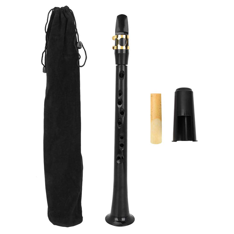 Portable Pocket Bb Saxophone Sax Mini Pocket Saxophone with Storage Bag