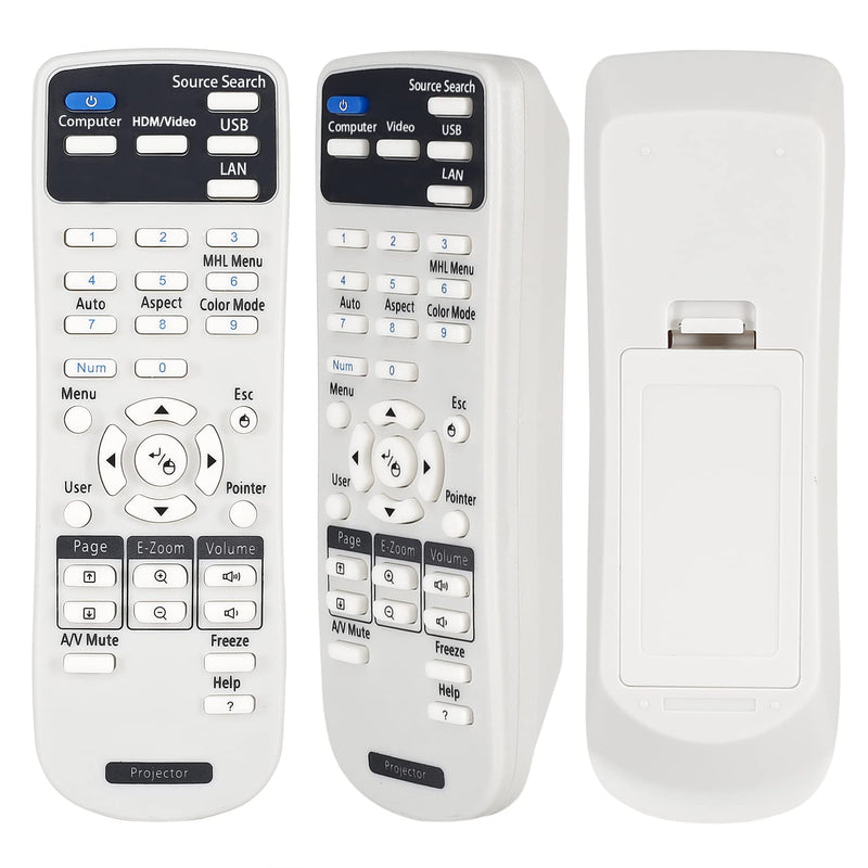 CHUNGHOP Universal Projector Remote Control for Epson Projector Remote PowerLite Home Cinema 1040 PowerLite Contoller-No Program Needed