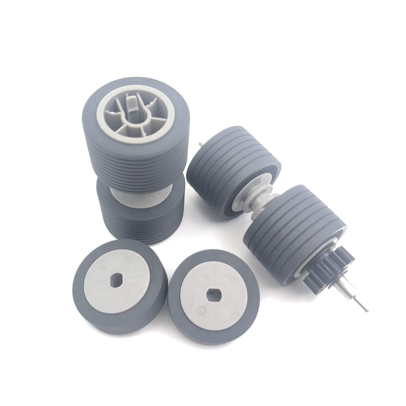 OKLILI PA03575-K011 PA03575-K012 PA03575-K013 Pick Roller Separator Roller Brake Roller kit Compatible with fi-6400 fi-6420 fi-6800