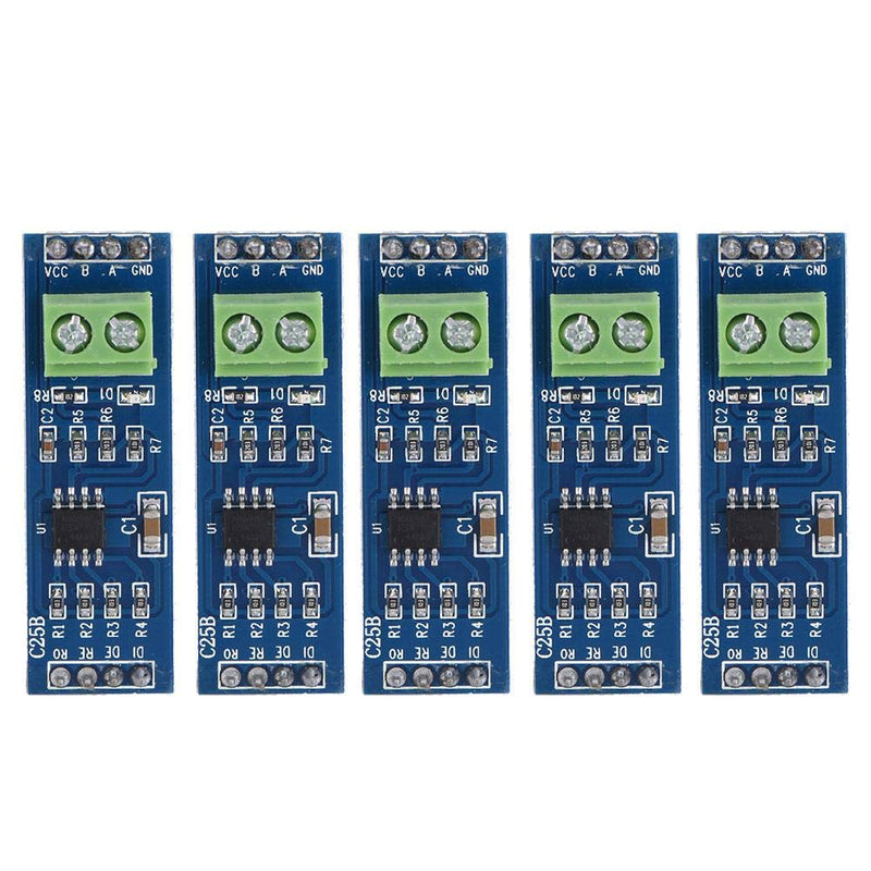 5PCS RS-485 Converter Module TTL to RS-485 Adapter for Raspberry pi Integrated Circuits